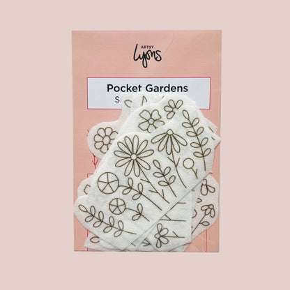 Pocket Gardens Stick & Stitch Embroidery Pack