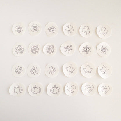 Mini Stick and Stitch Embroidery Sampler Pattern