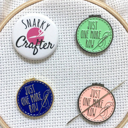 Just One More Row Needle Minder