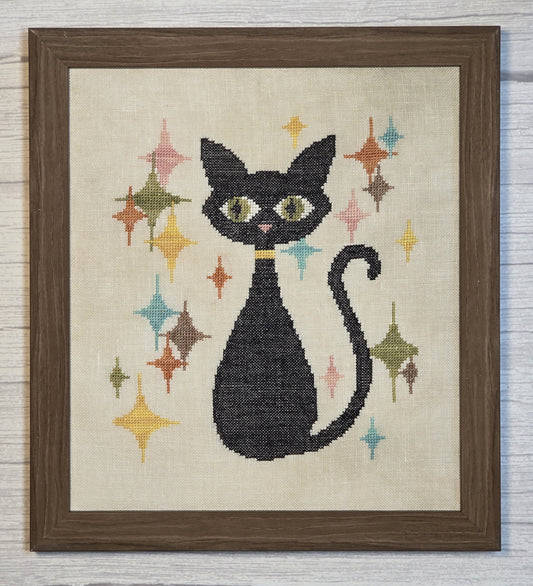 Samantha (Mid-Century Feline) Pattern