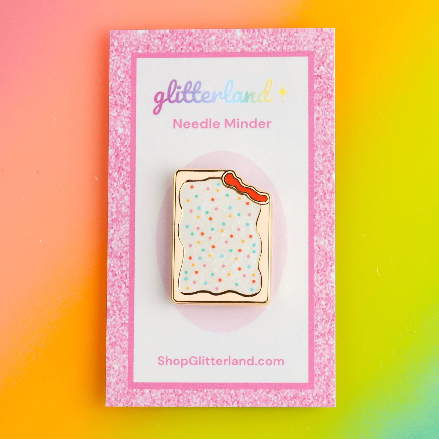 Toaster Pastry Needle Minder