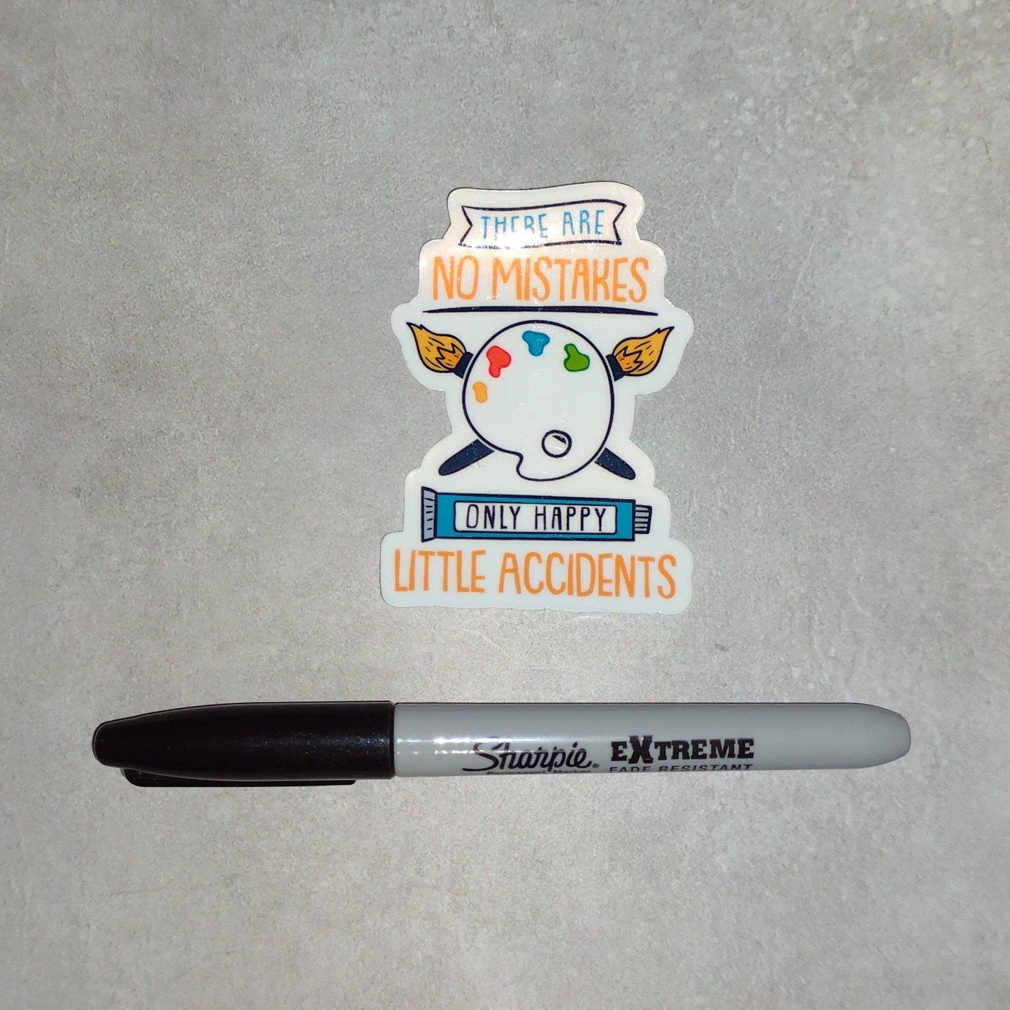 No Mistakes Sticker