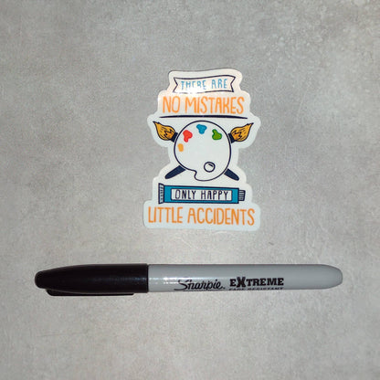 No Mistakes Sticker