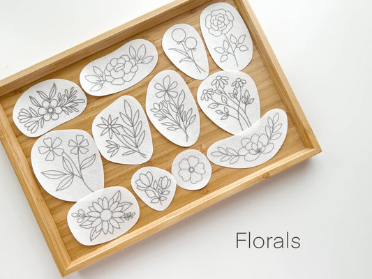 Stitch and Stitch Florals Embroidery Patterns