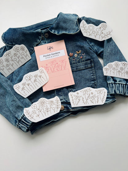Pocket Gardens Stick & Stitch Embroidery Pack