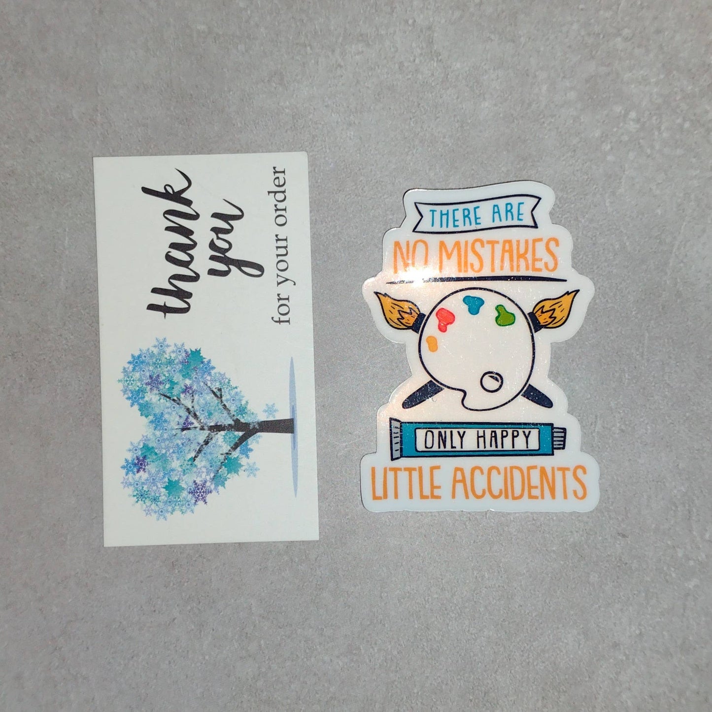 No Mistakes Sticker