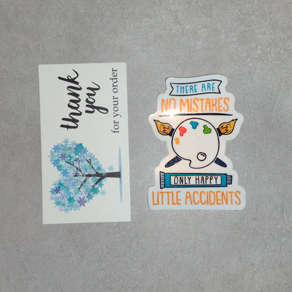 No Mistakes Sticker