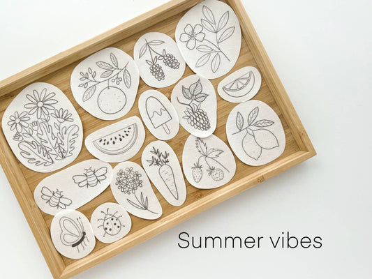 Stitch and Stitch Summer Vibes Embroidery Patterns