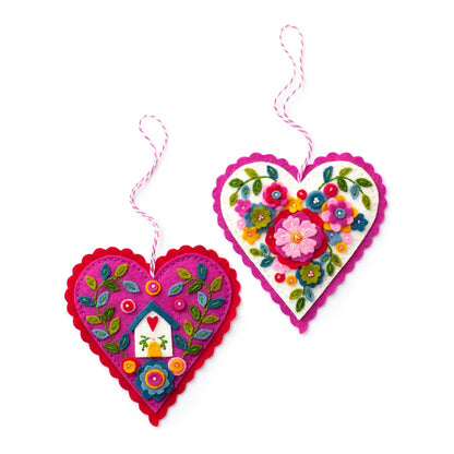 Heart and Home Felt Ornament Kit