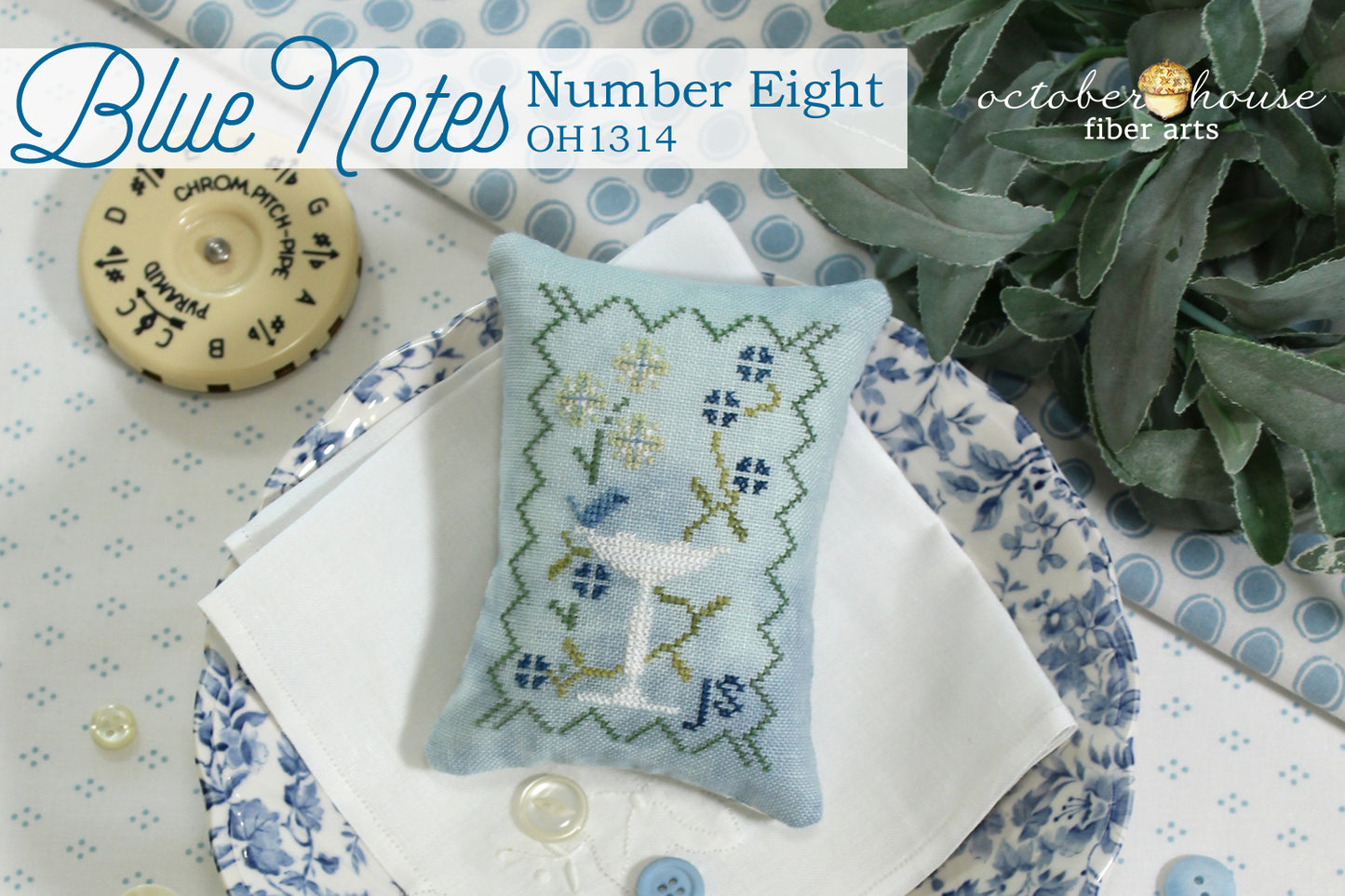 Blue Notes- Number Eight Pattern