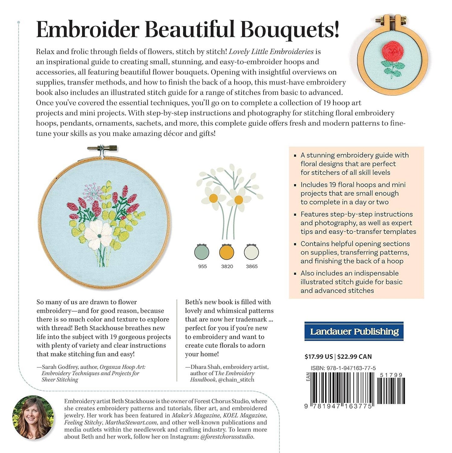 Lovely Little Embroideries 19 Dimensional Flower Designs