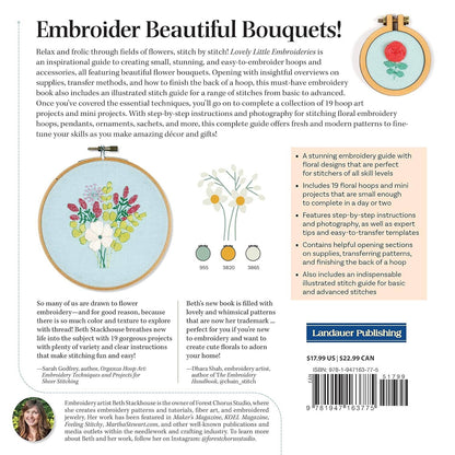 Lovely Little Embroideries 19 Dimensional Flower Designs