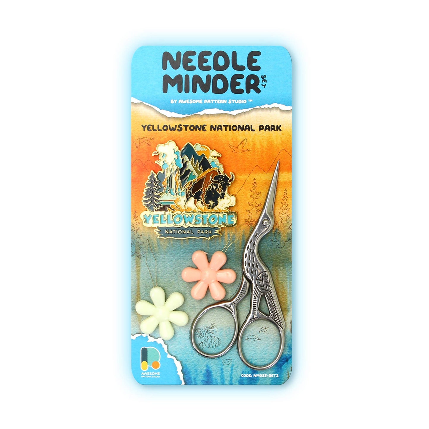 Yellowstone National Park - Magnetic Needle Minder Set #2