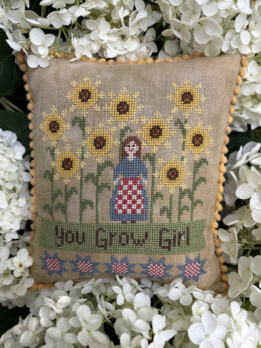 You Grow Girl Pattern