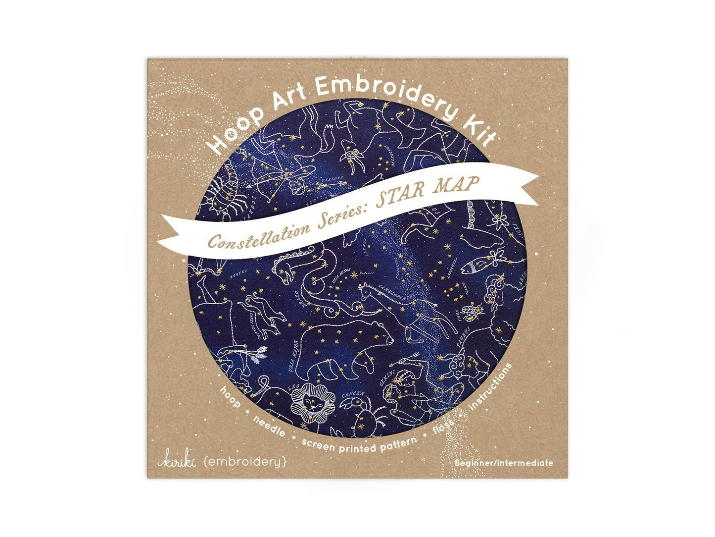 Star Map 11" Hoop Kit