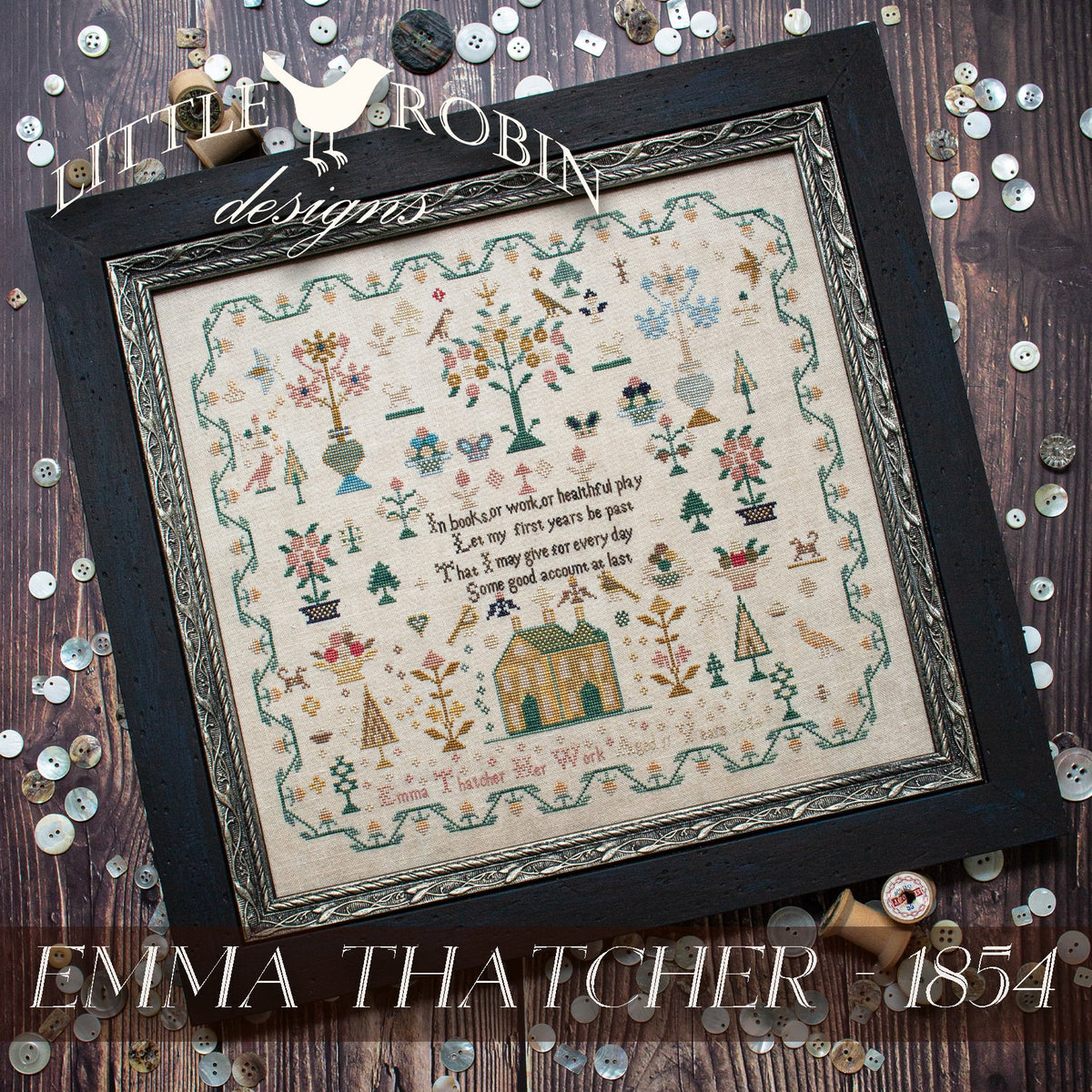 Emma Thatcher 1854 Pattern