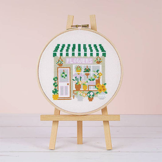 Little Buds Florist Cross Stitch Kit