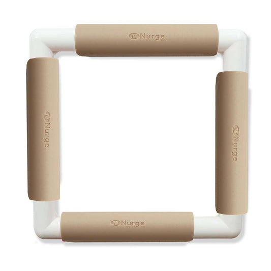 Nurge Embroidery Snap Frame 21cm x 21cm Beige