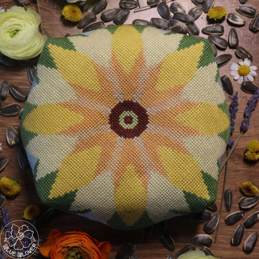 Sunflower Biscornu Pattern