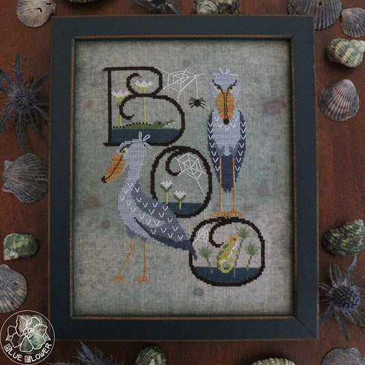 Spooky Shoebill Pattern