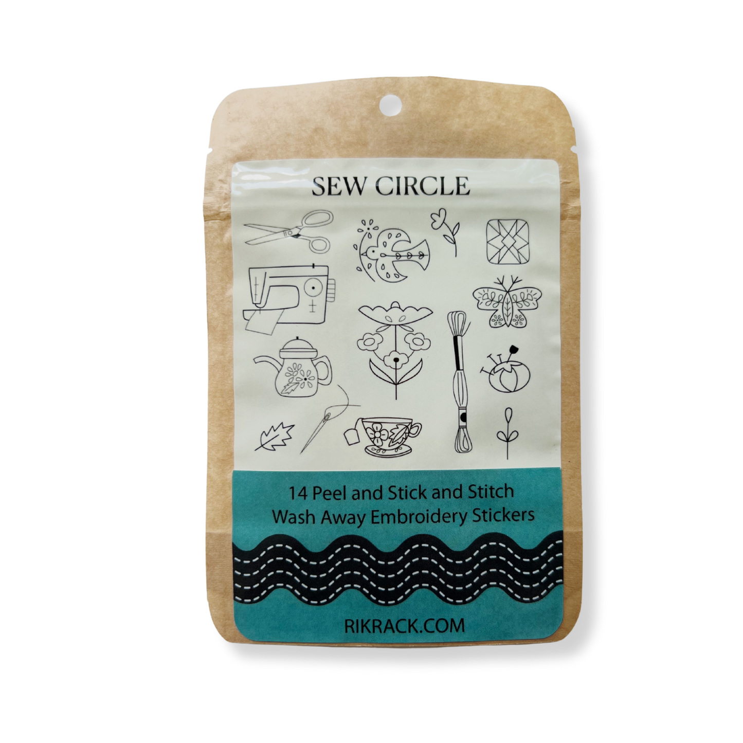 Sew Circle Stick and Stitch Embroidery Patterns