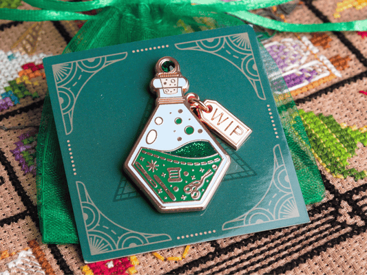 Groene Toverdrankfles Needle Minder