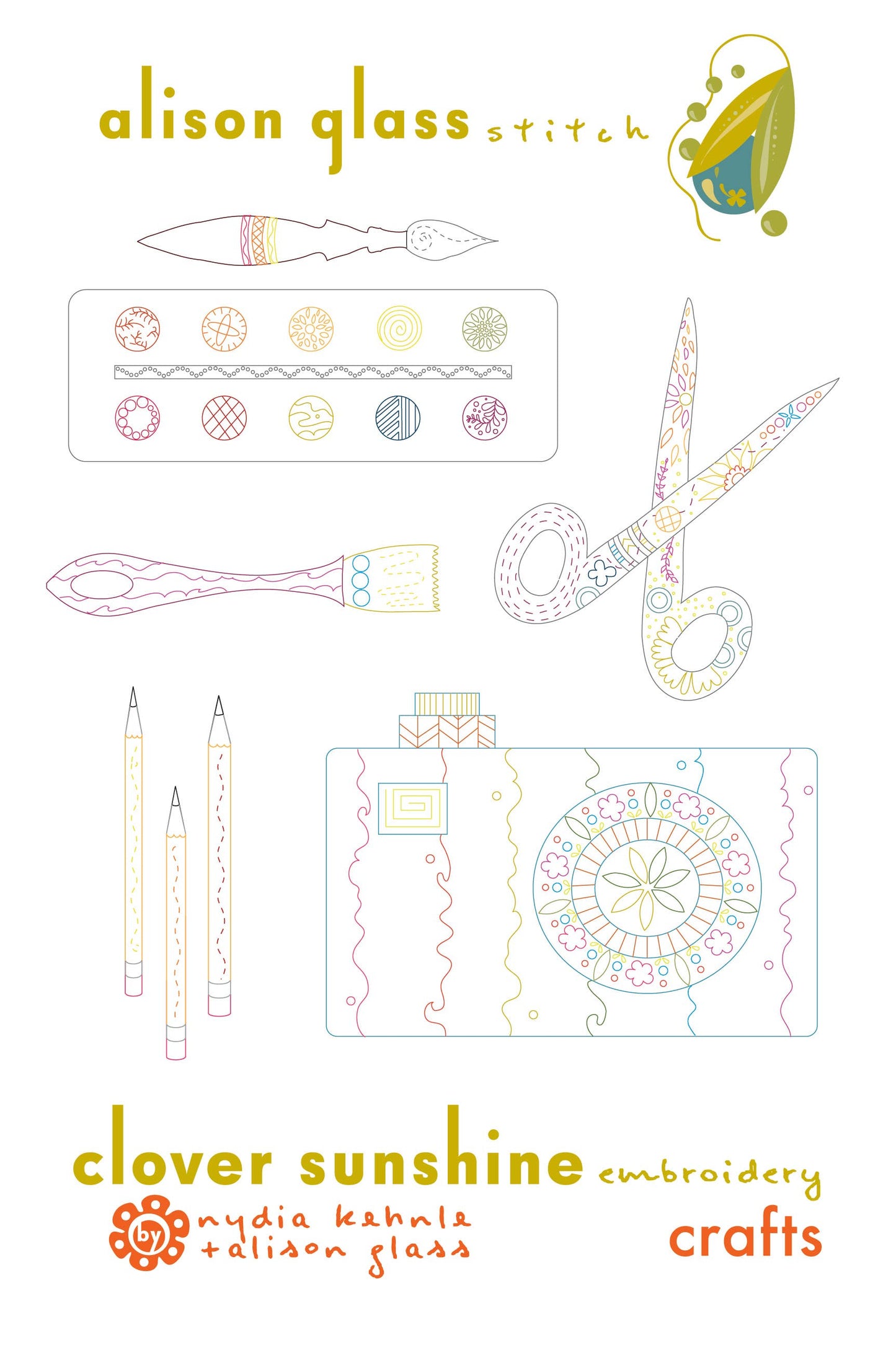 Clover Sunshine Crafts Embroidery Pattern