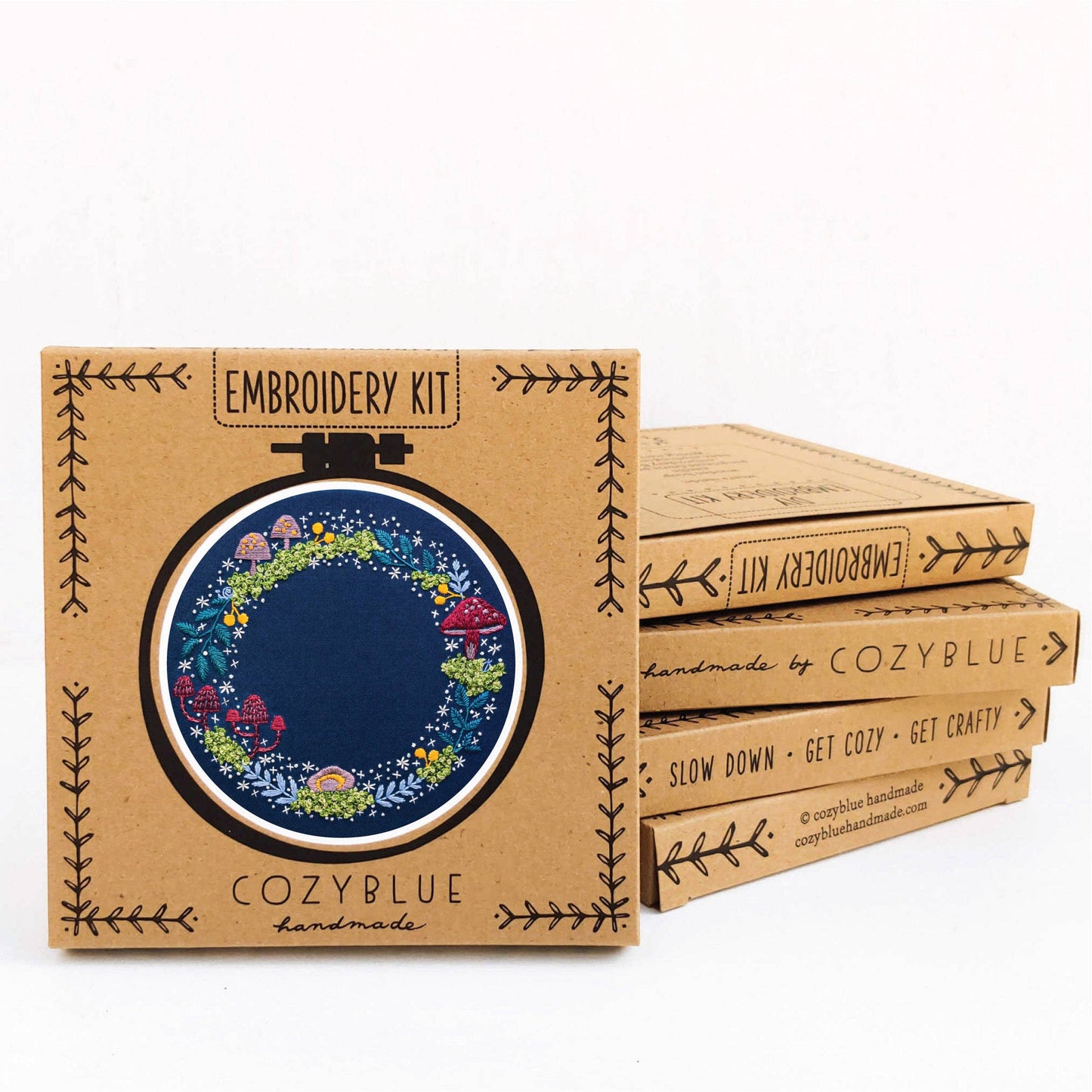 Woodland Wreath Embroidery Kit