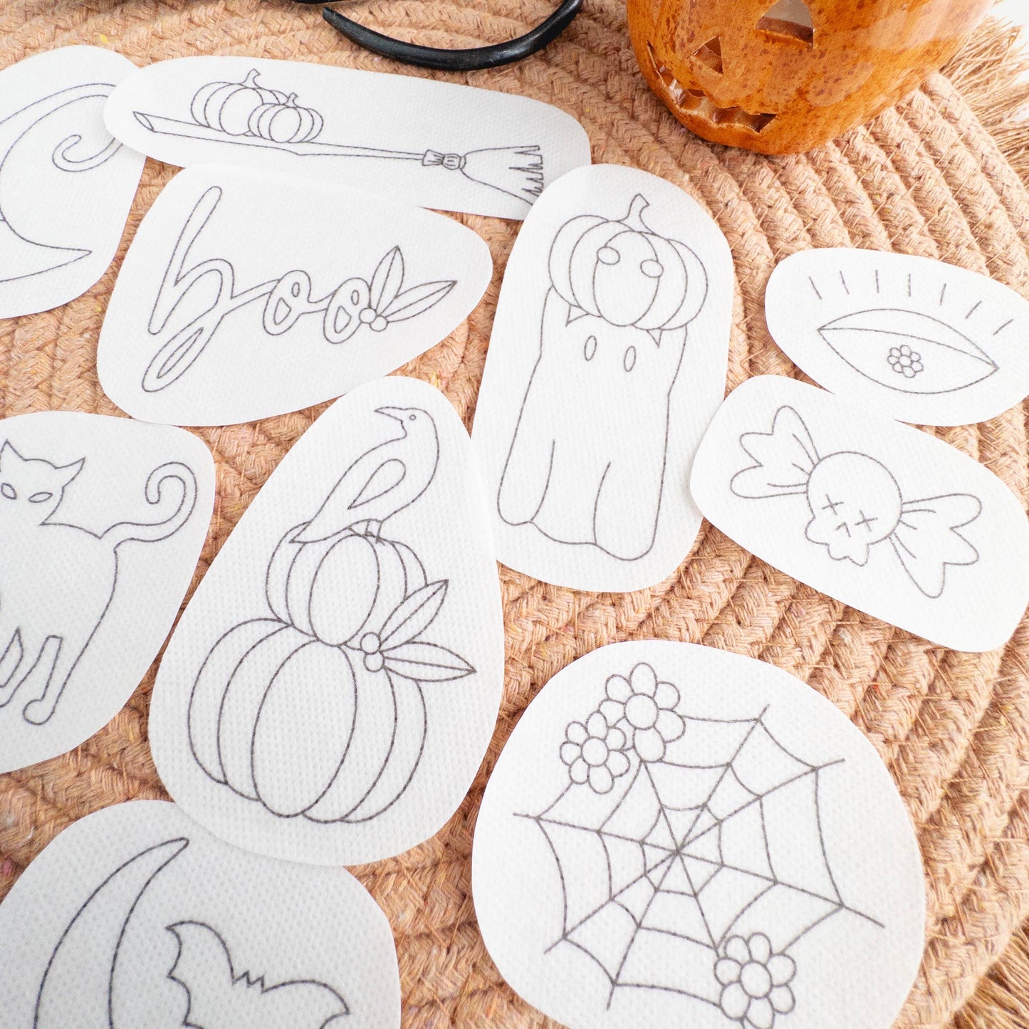 Stick & Stitch Halloween Embroidery Pattern