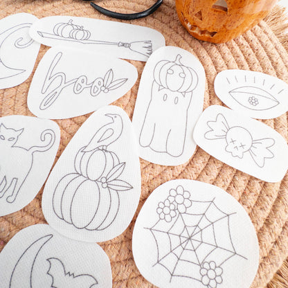Stick & Stitch Halloween Embroidery Pattern