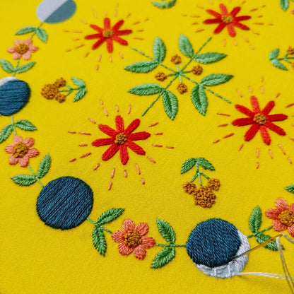 Moon Flow Embroidery Kit