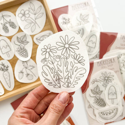 Stitch and Stitch Summer Vibes Embroidery Patterns