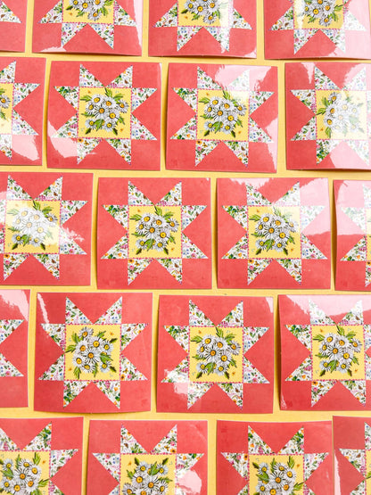 Quilt Square Sticker