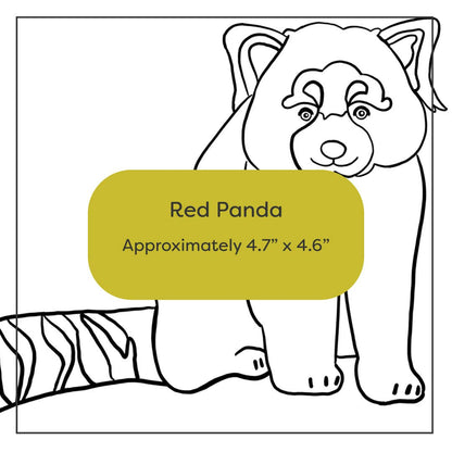 Wild Animal Stick-and-Stitch Pattern Pack #3