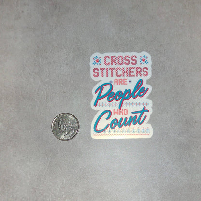 Cross Stitcher Sticker