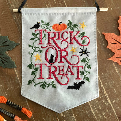 Trick or Treat Cross Stitch Kit