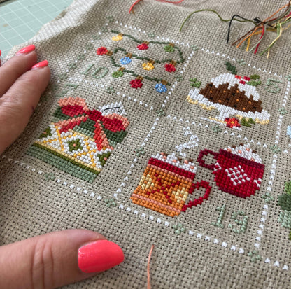 Feeling Festive Advent Cross Stitch Kit