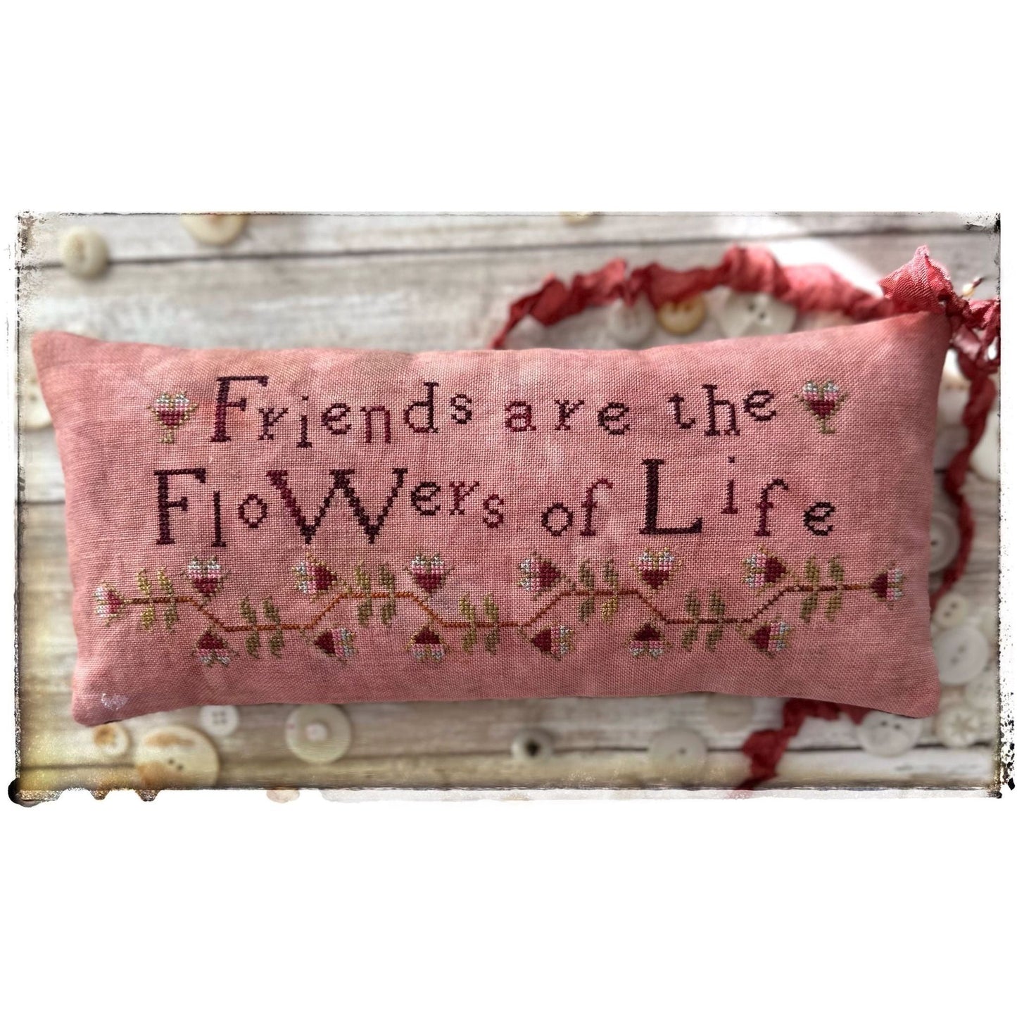 Friends Are Flowers Pattern