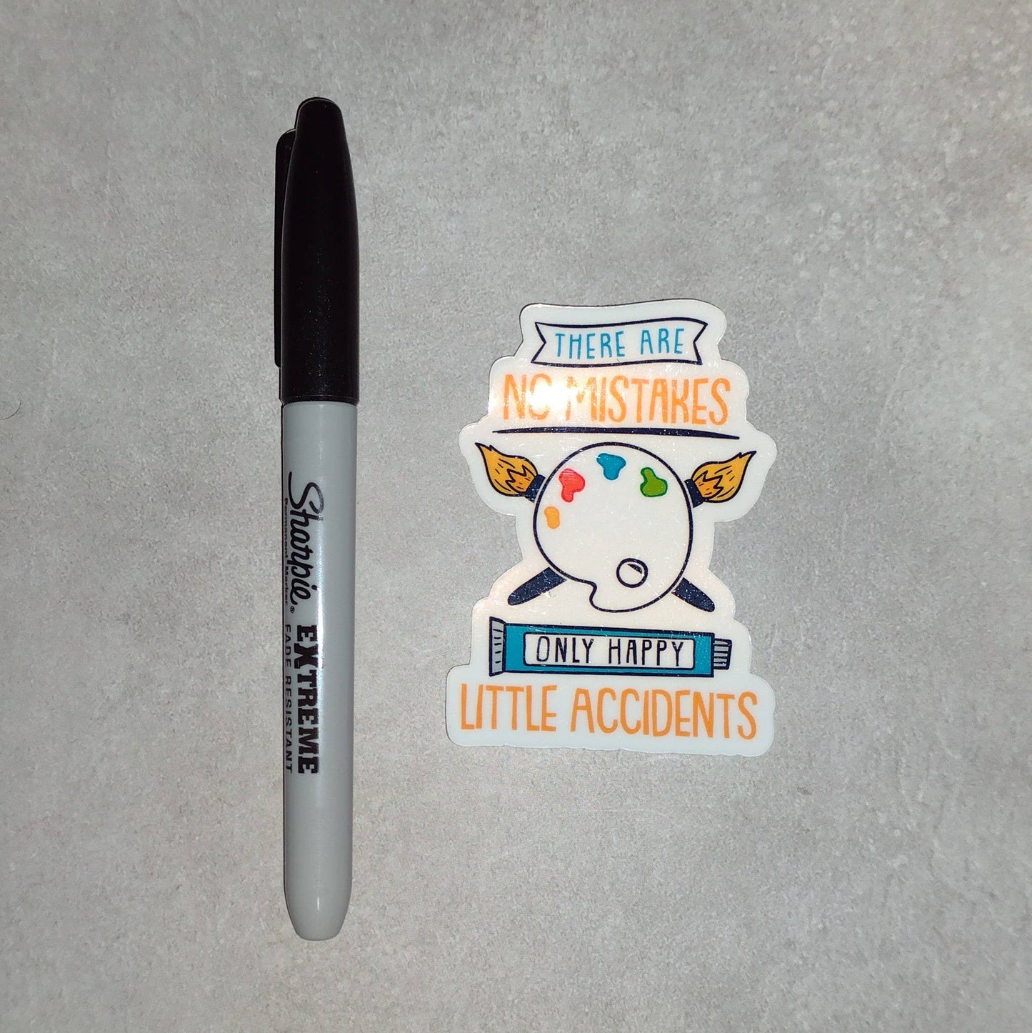 No Mistakes Sticker