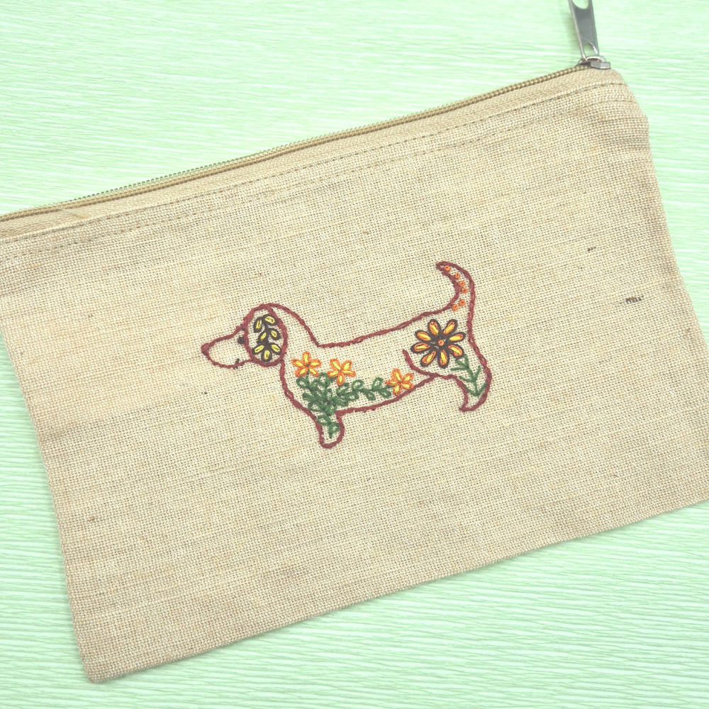 Stick and Stitch Embroidery Folk Flowers