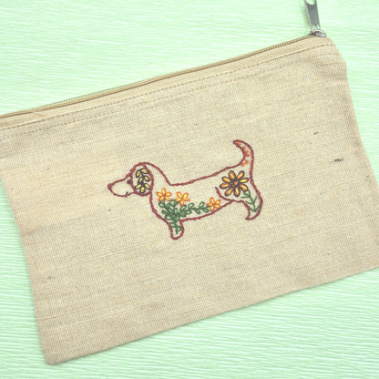 Stick and Stitch Embroidery Folk Flowers