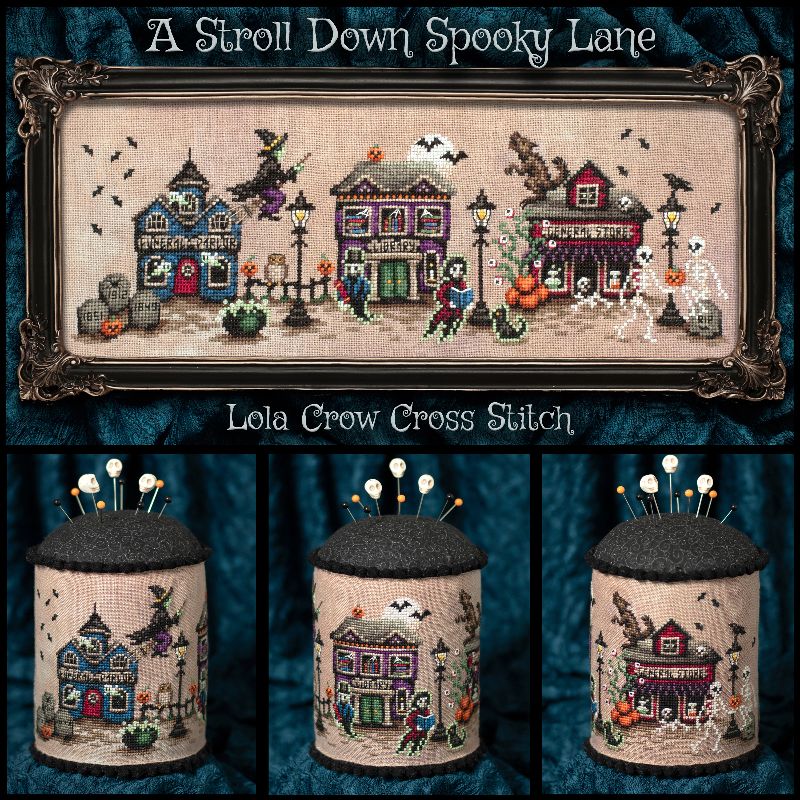 A Stroll Down Spooky Lane Pattern