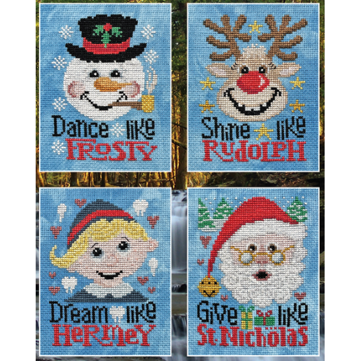 Christmas Virtues Pattern
