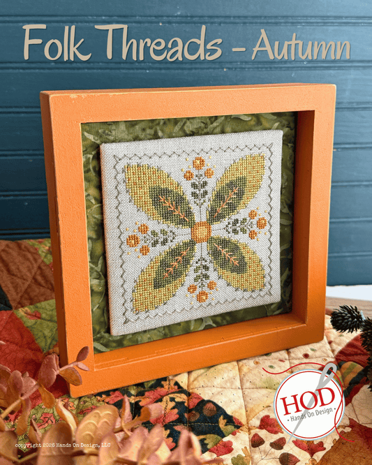Folk Threads - Autumn Pattern