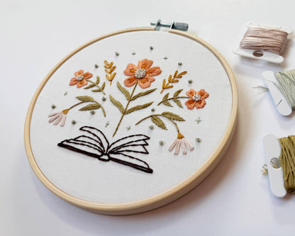 Book Lovers No. 2 Embroidery Kit