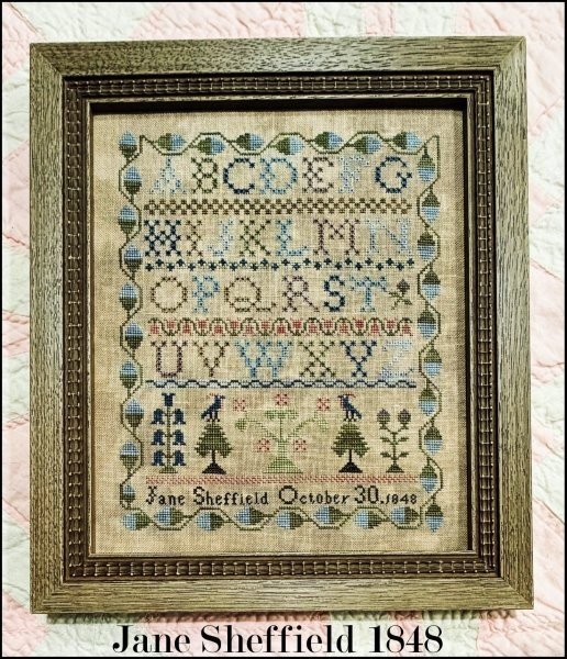 Jane Sheffield 1848 Pattern