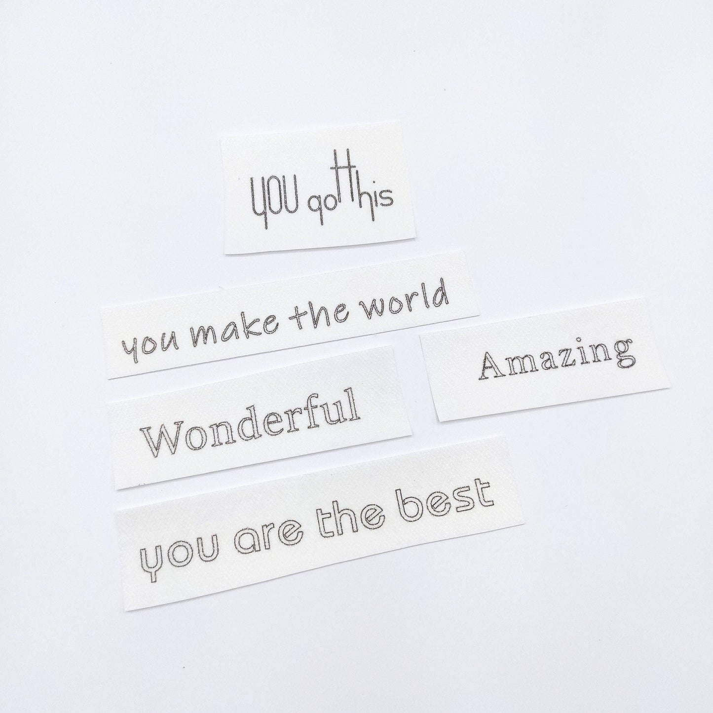Motivational Stick & Stitch Hand Embroidery Patterns