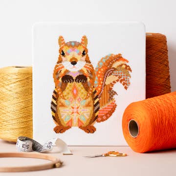 Mandala Squirrel Pattern
