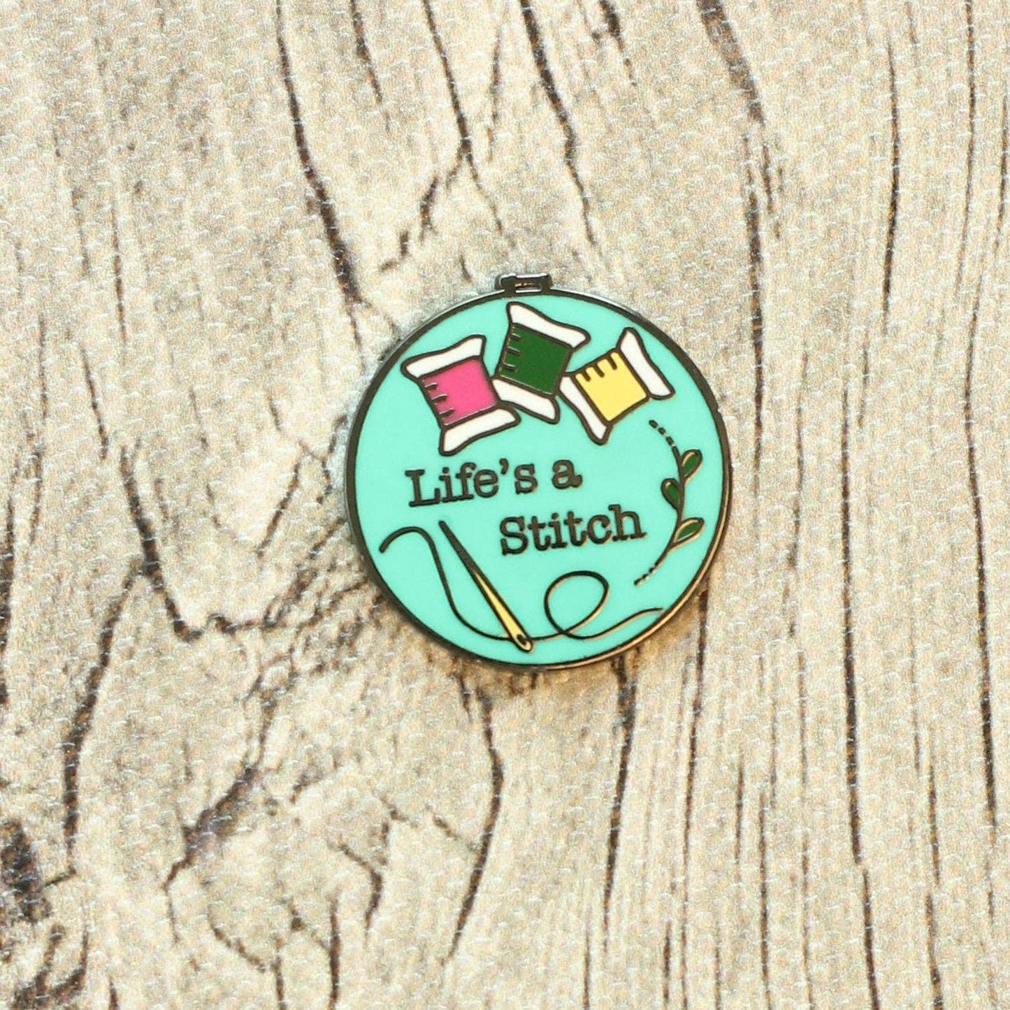 Life's A Stitch Needle Minder