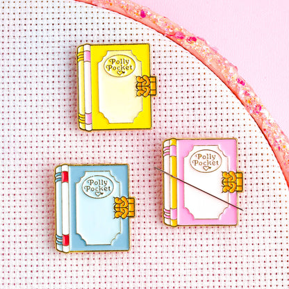 Polly Pocket Blue Book Needle Minder